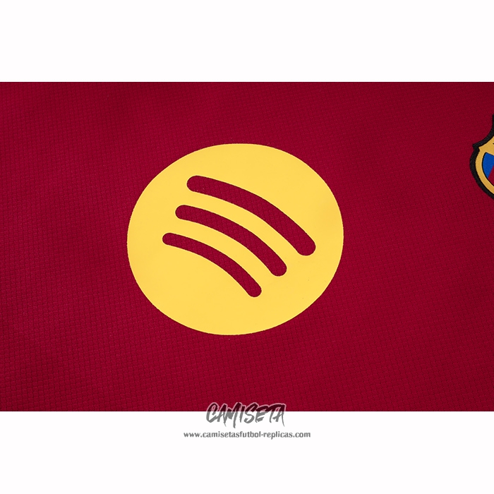 Chandal del Barcelona 2026-2027 Manga Corta Rojo - Pantalon Corto